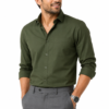 Olive Green Premium Shirt For Men