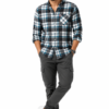Blue Checkered Formal Shirt for Men