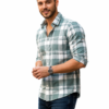 1 best The Skylark Premium soft-touch Check Formal shirt