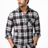 Top1 Checkered Formal Shirt for Men | The Skylark Premium