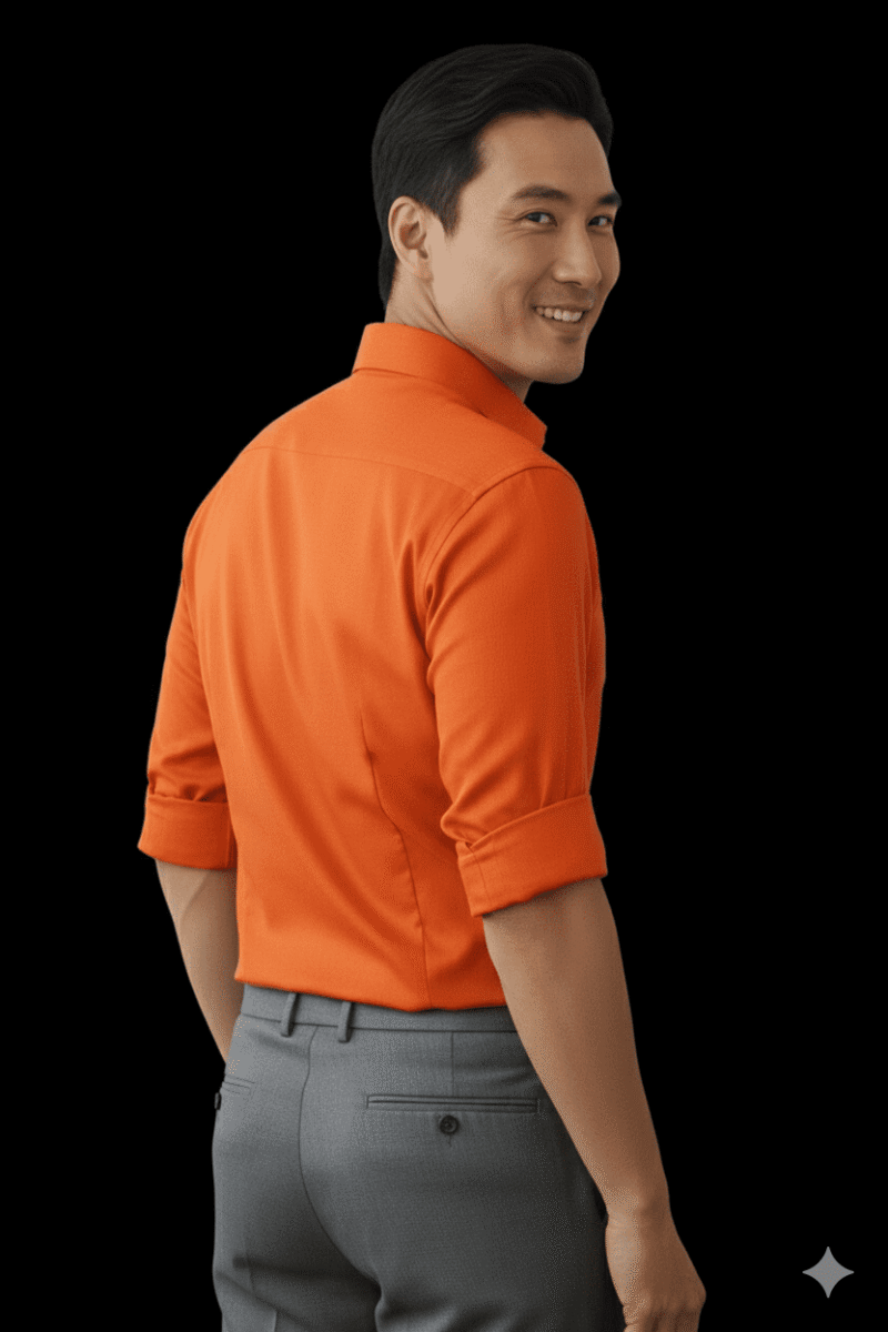 the skyklark orenge shirt1