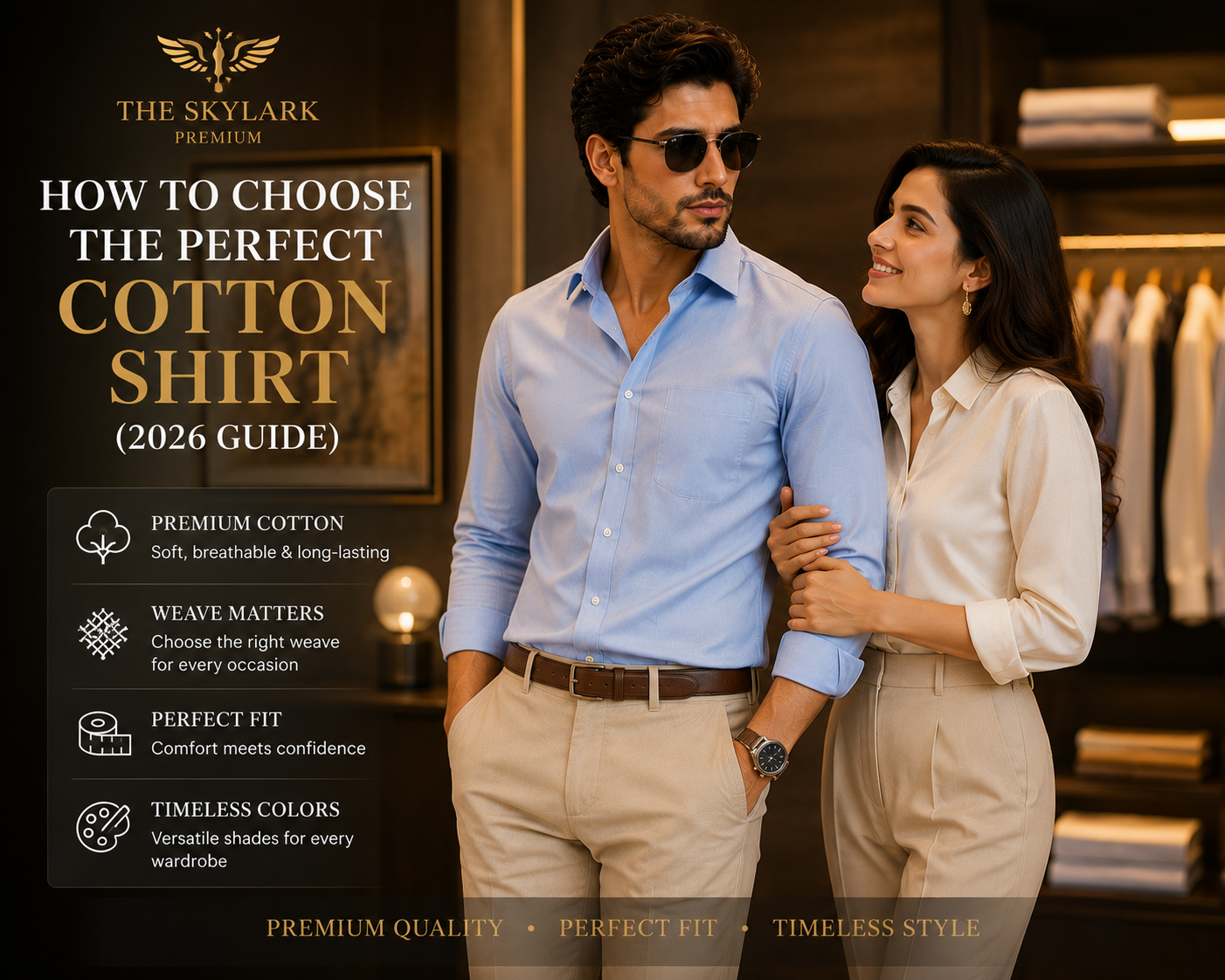 How to Choose the Perfect Cotton Shirt 
