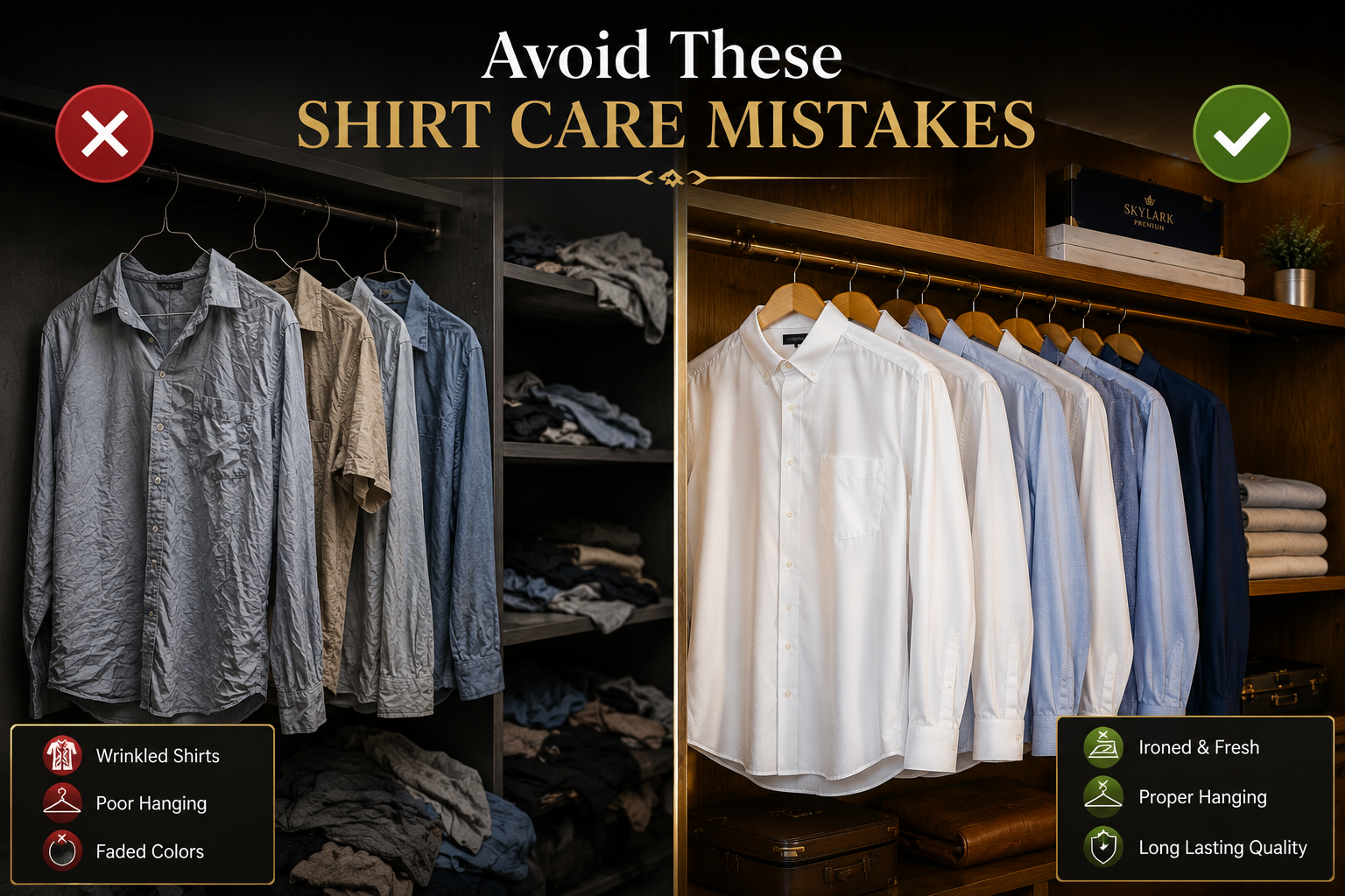 How to make shirts last longer?