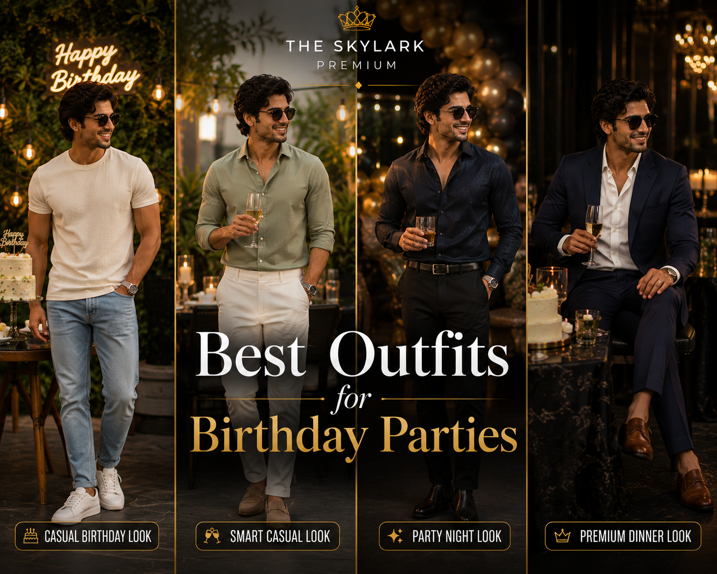 What should men wear to a birthday party