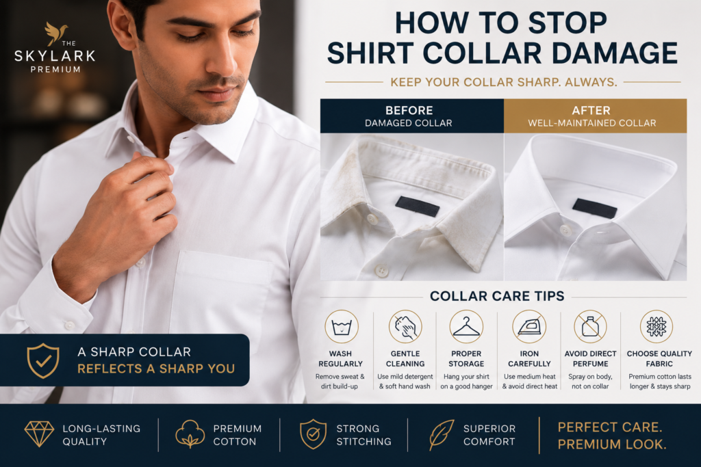 How to Stop Shirt Collar Damage