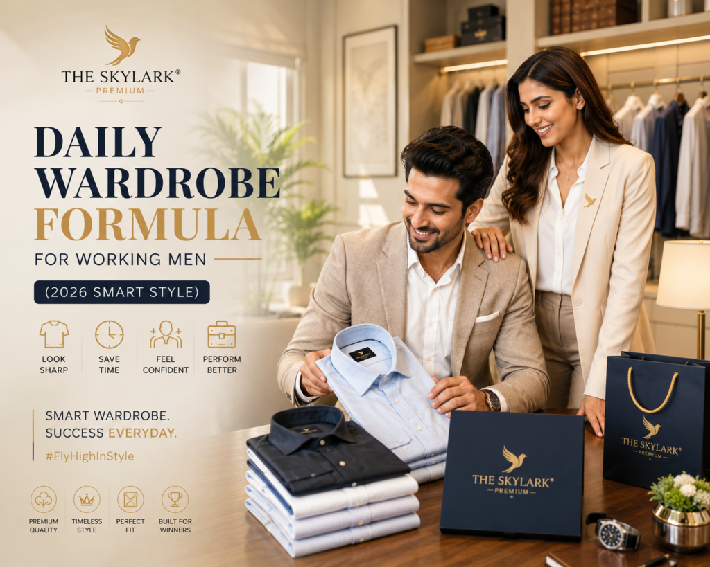 Daily Wardrobe Formula for Working Men