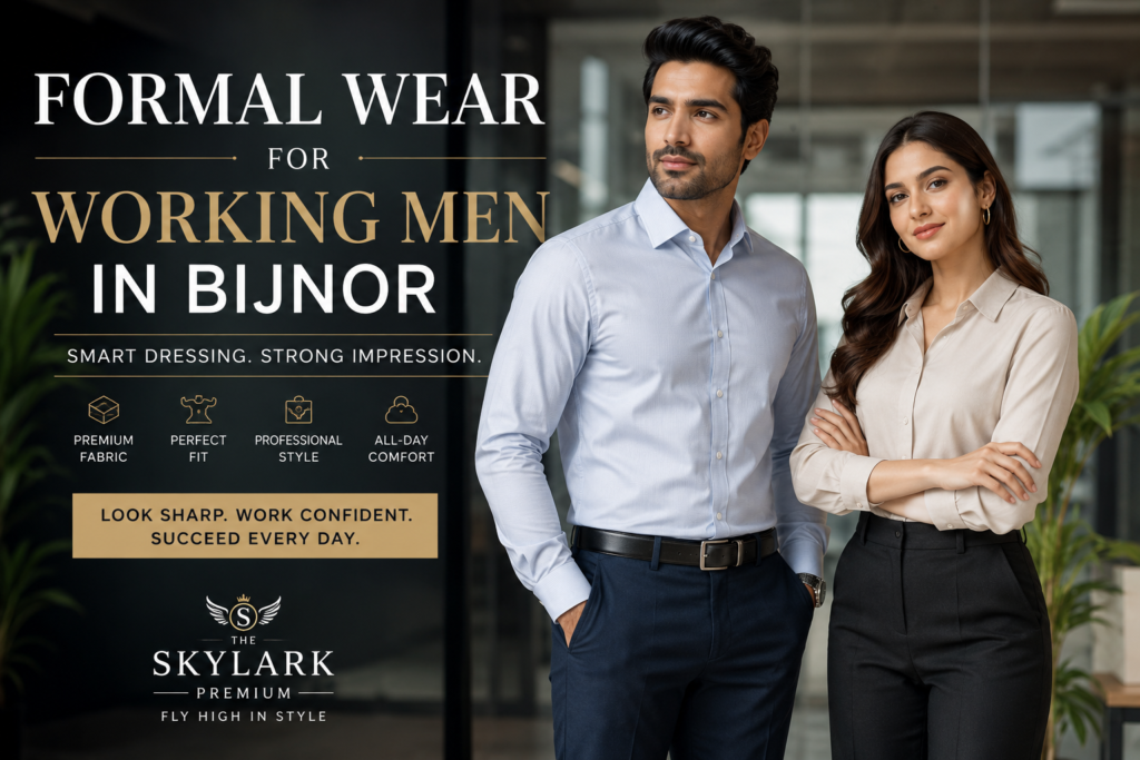 Formal Wear for Working Men in Bijnor