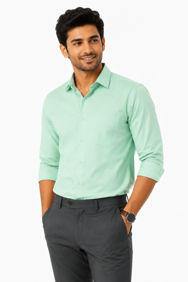 Best 1 The Skylark Premium Cotton Shirt For Men