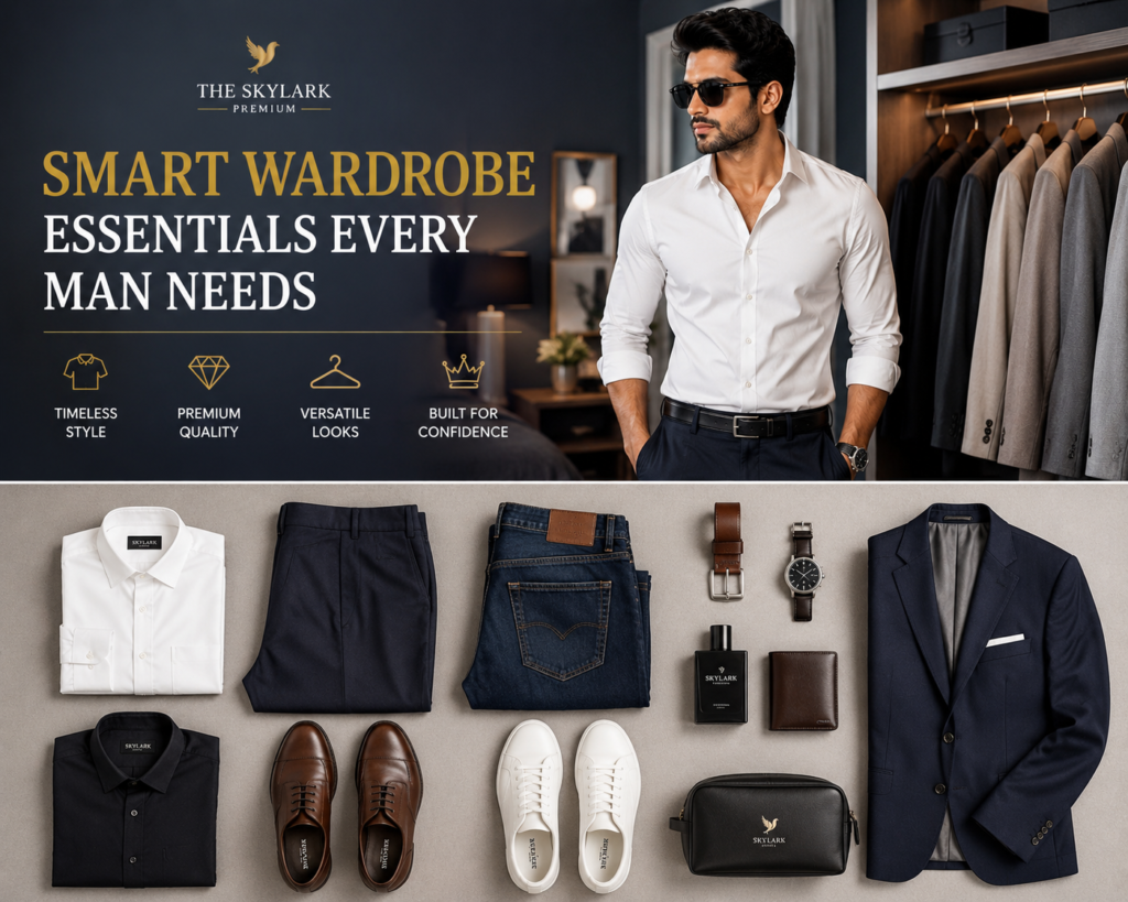 Smart Wardrobe Essentials Every Man Needs