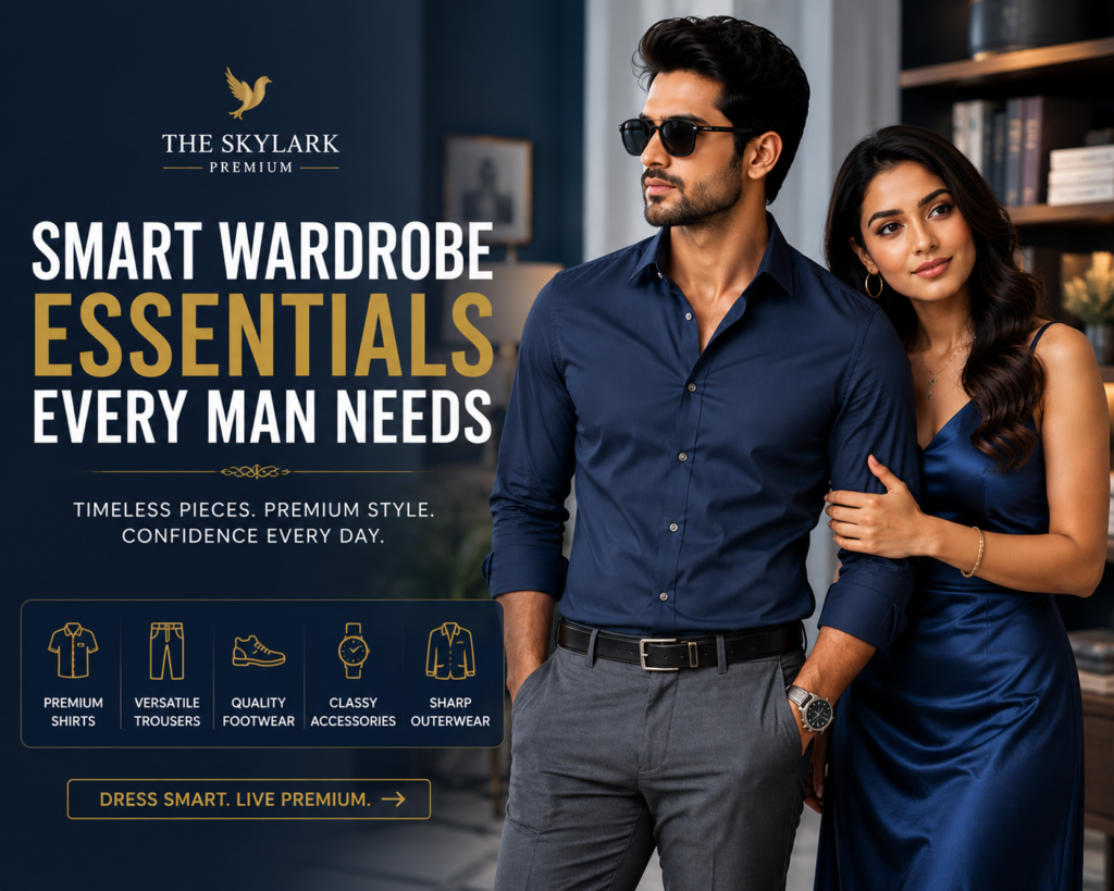 Smart Wardrobe Essentials Every Man Needs