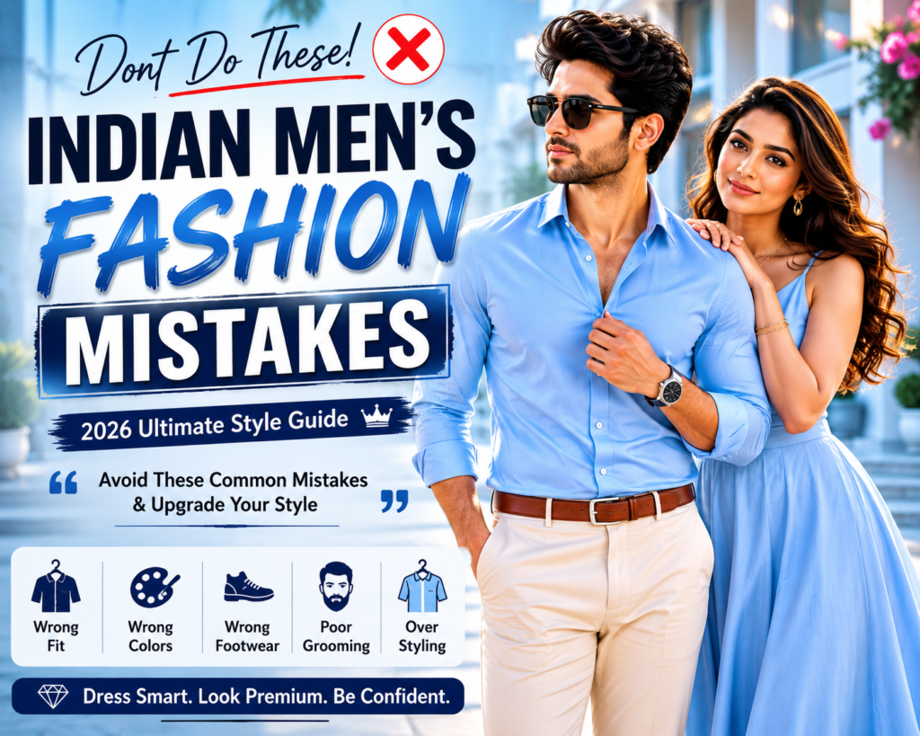 Indian Men’s Fashion Mistakes