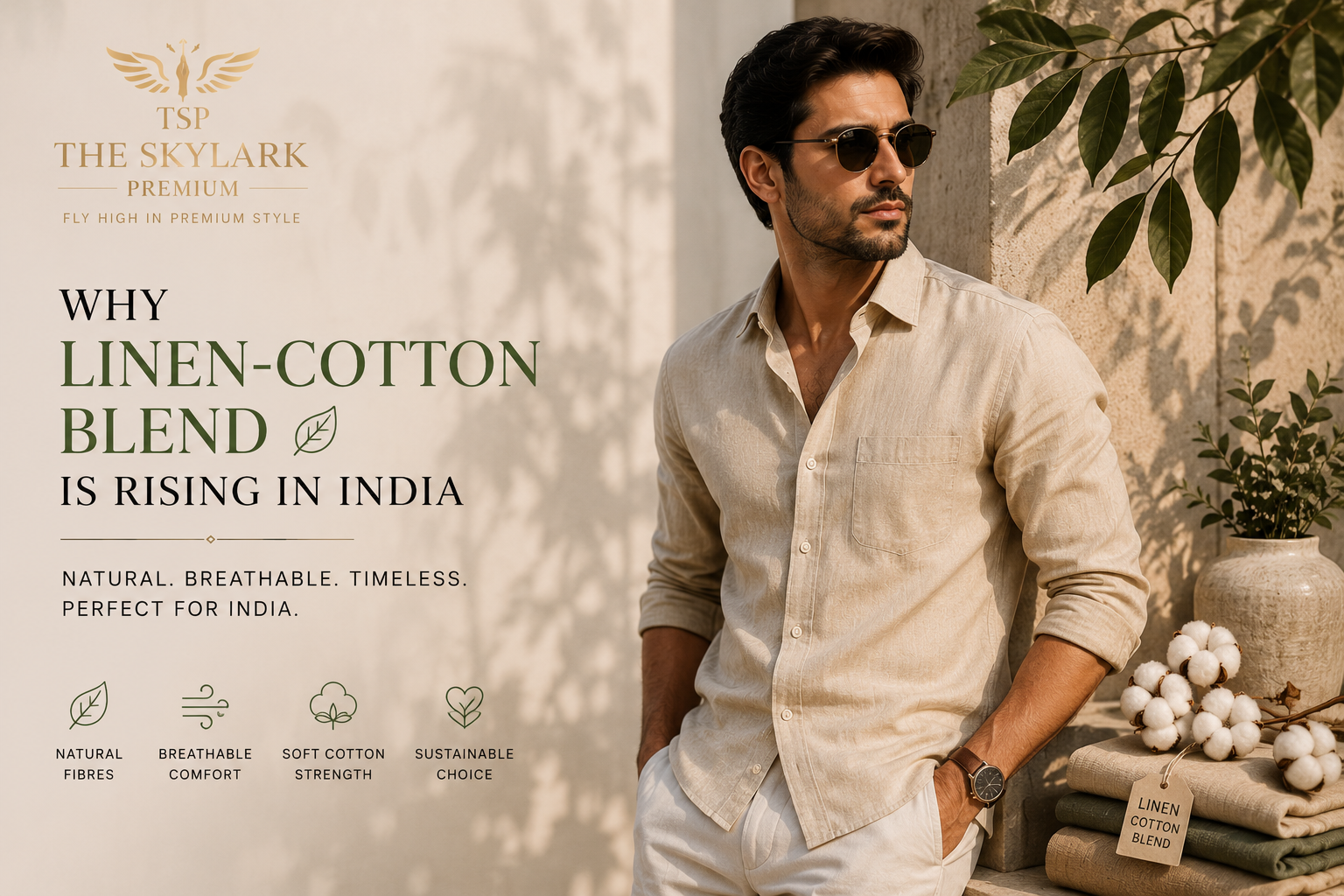 Why Linen-Cotton Blend Is Rising in India 