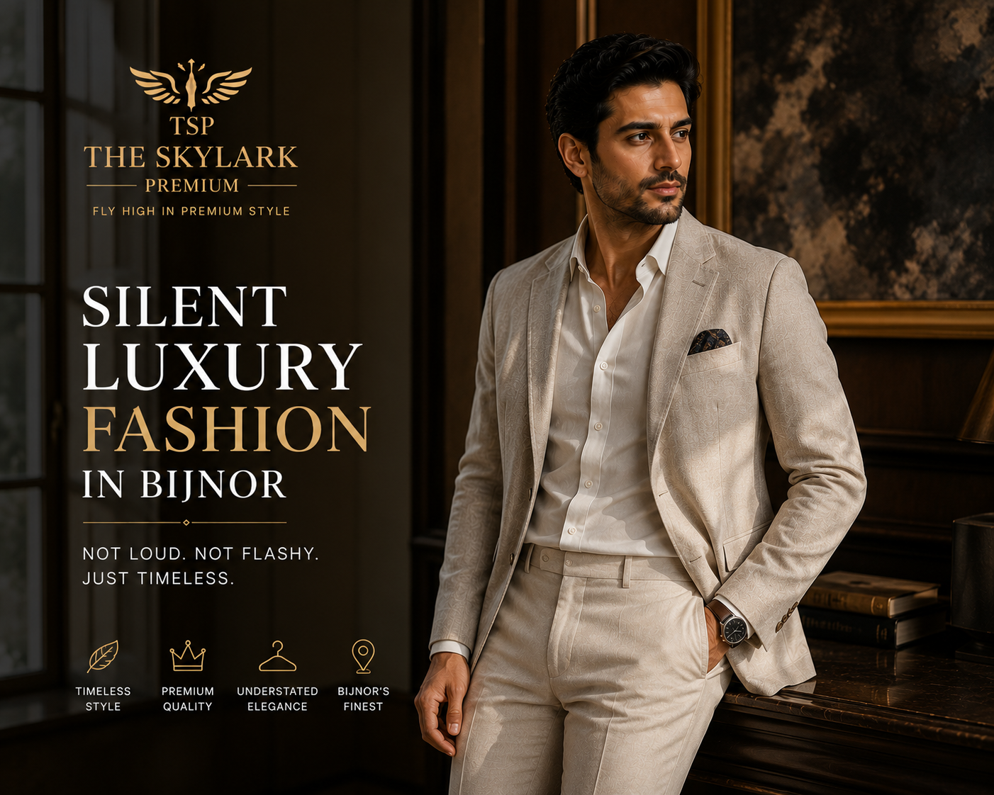 Silent Luxury Fashion in Bijnor (2026 Modern Men’s Style Guide)