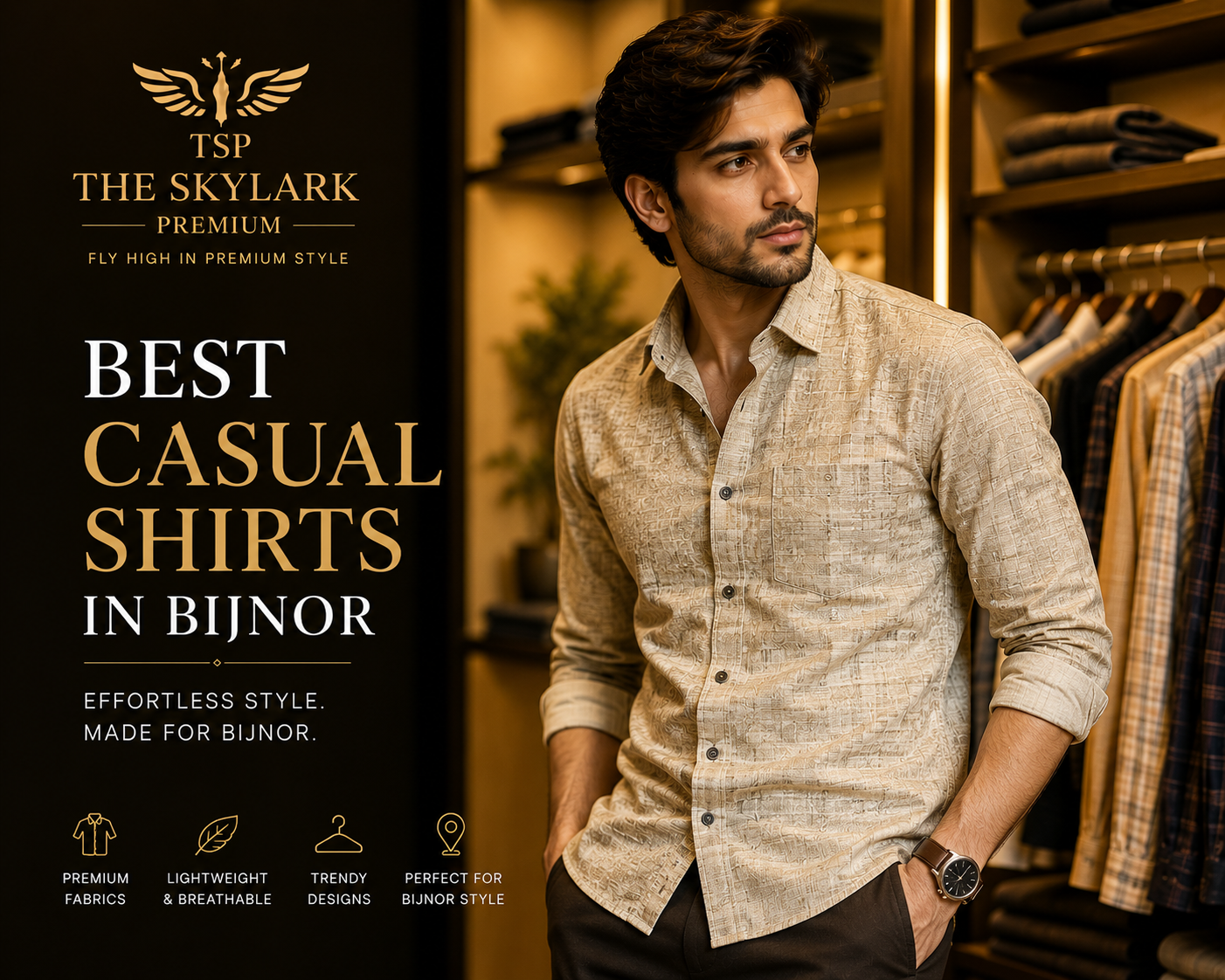 Best Casual Shirts in Bijnor (2026 Smart Men’s Fashion 