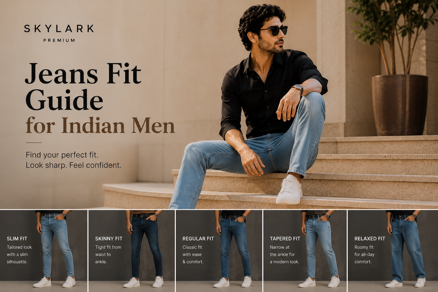 Jeans Fit Guide for Indian Men