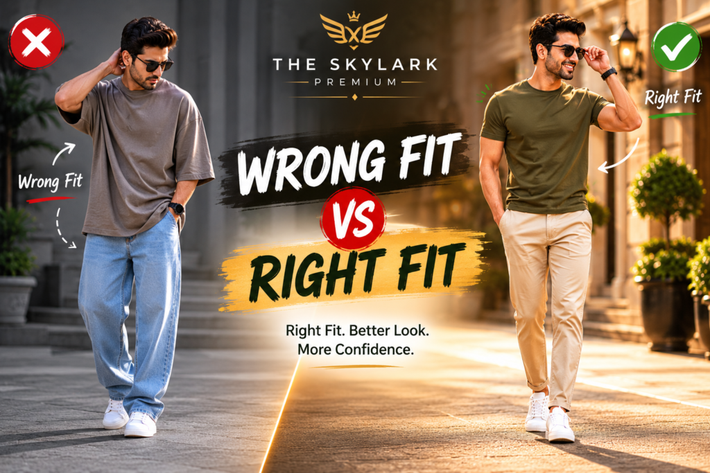 Oversized vs Regular T-Shirt Fit