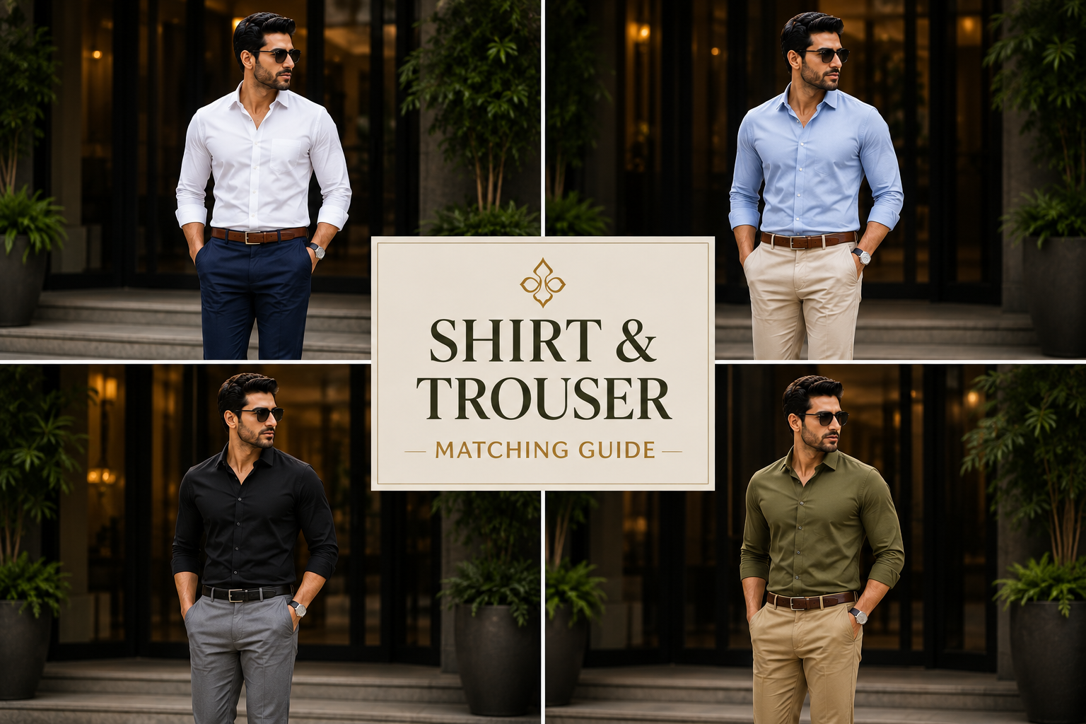 Best Shirt & Trouser Combinations 