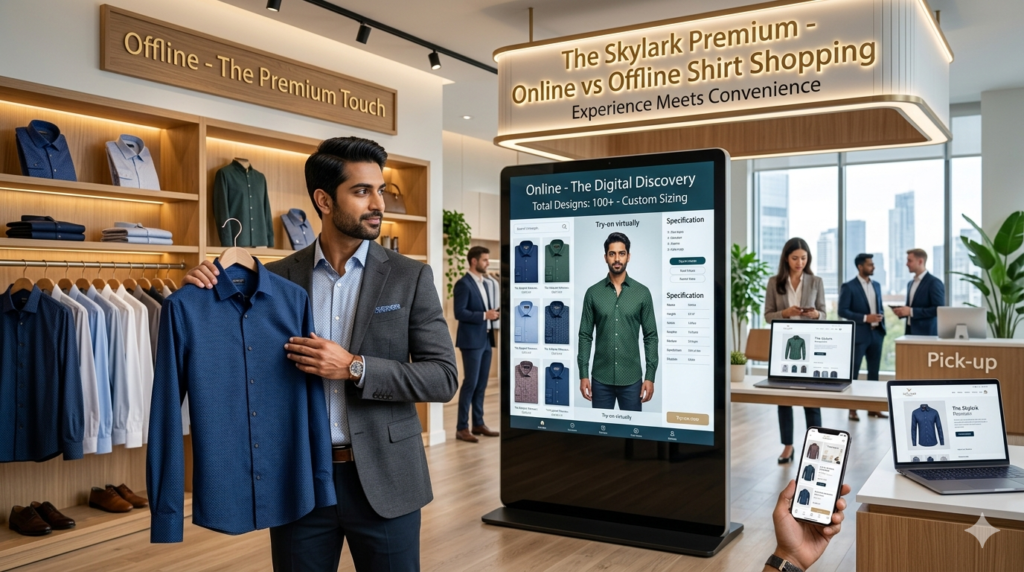 Online vs Offline Shirt Shopping – Which Is Better