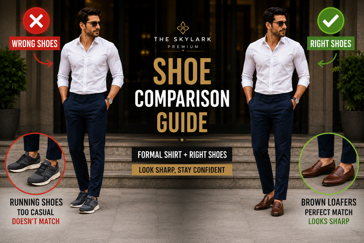 Which Shoes Make Men Look More Premium