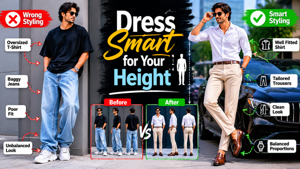How Tall Men Should Dress Smartly (Ultimate Style Guide 2026)
