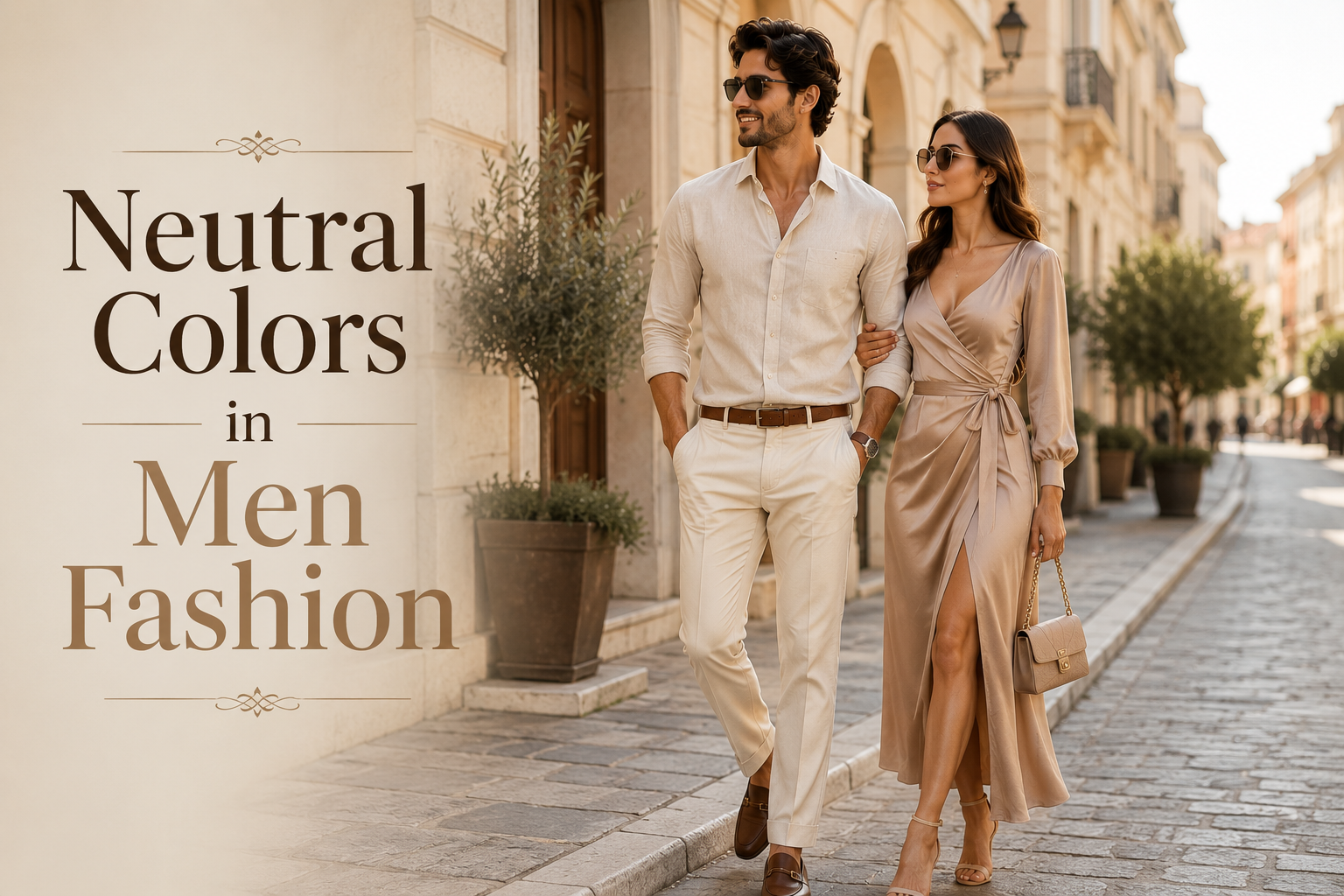 What are neutral colors in men’s fashion