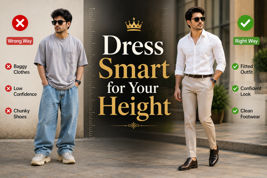 How Short Men Should Dress Smartly