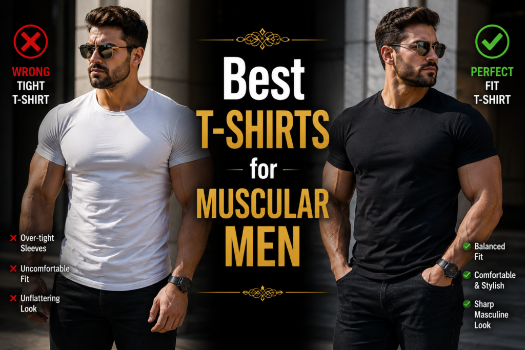 Best T-Shirts for Muscular Men