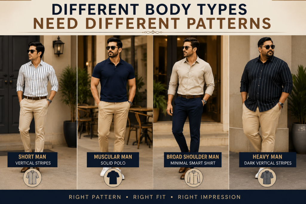 Best Shirt Patterns for Different Body Types