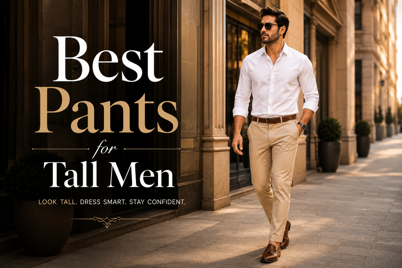 Best Chinos for Tall Men