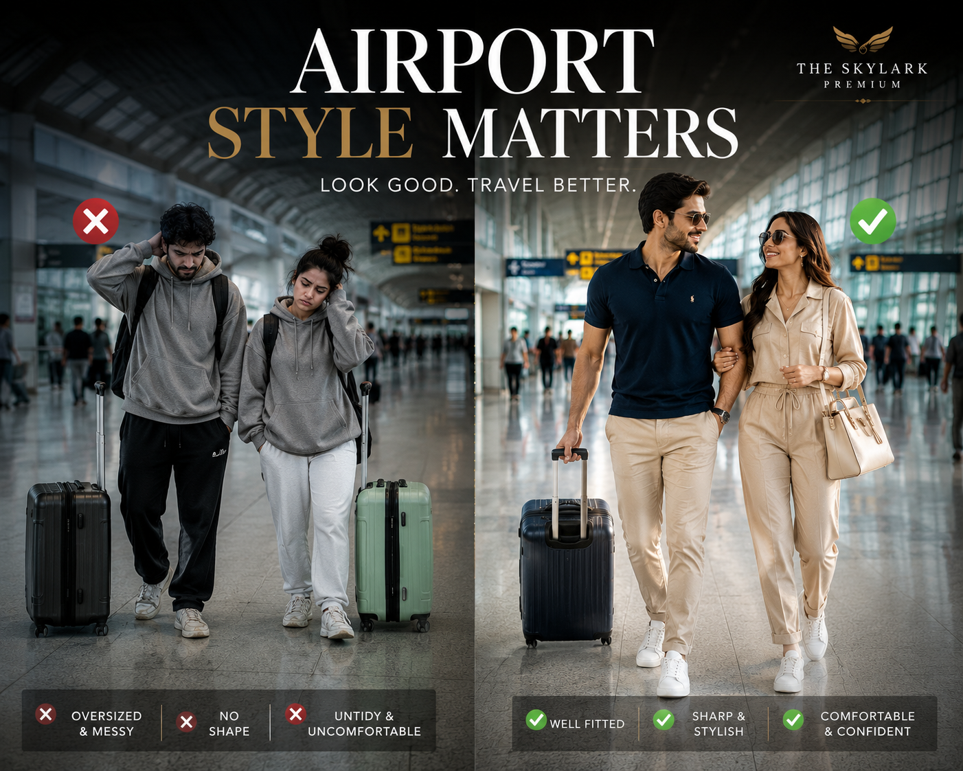 Best Smart Casual Airport Outfit