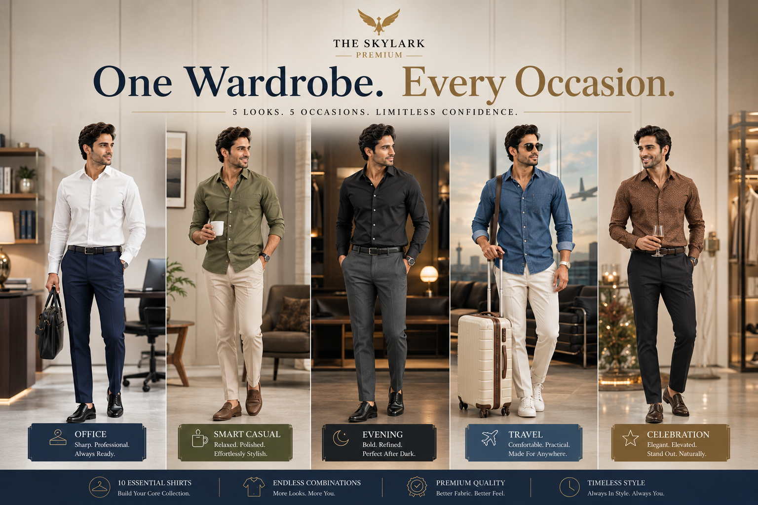 10 Shirt Wardrobe Checklist