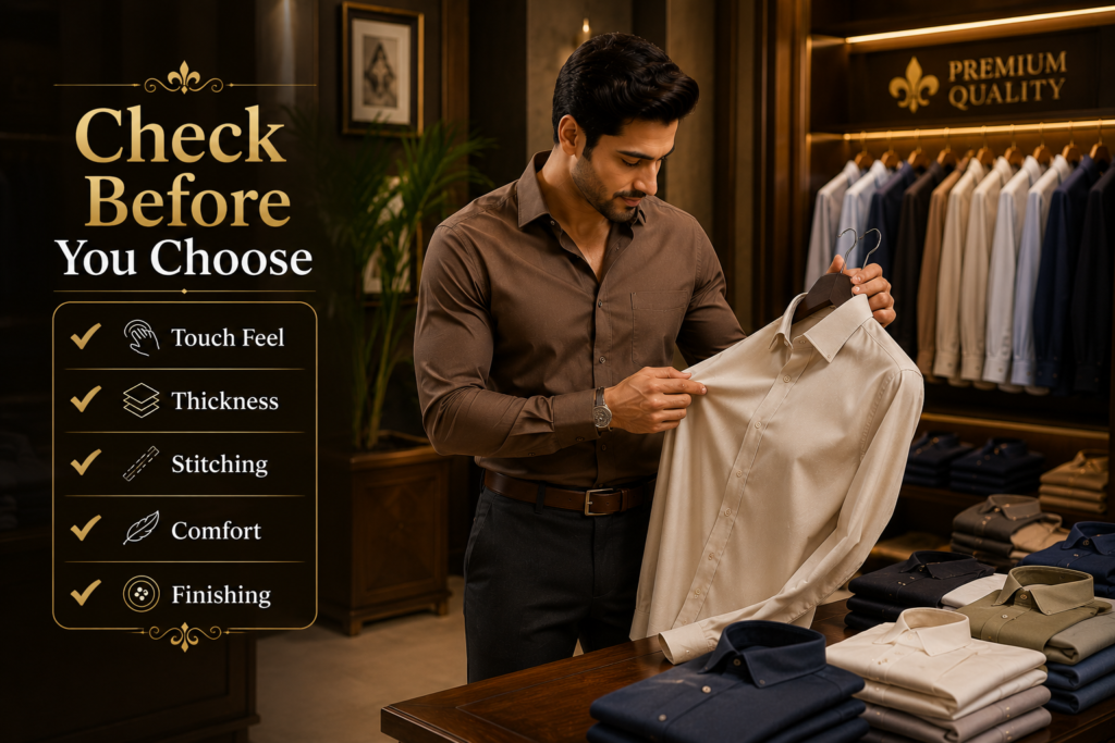 Touch Test β How Premium Fabric Feels