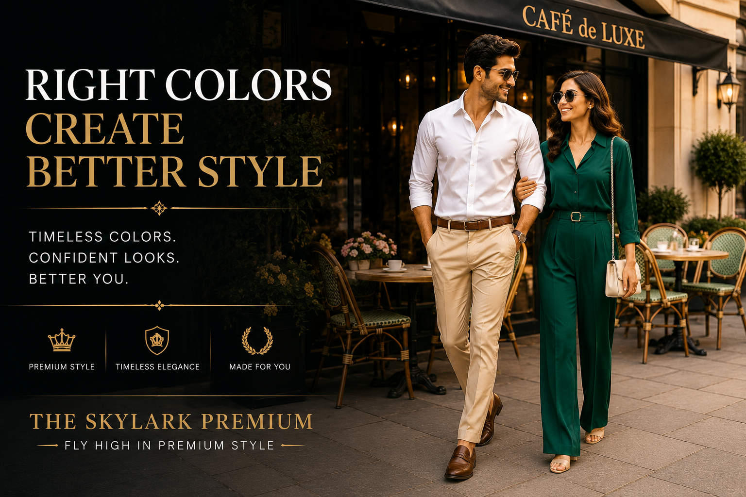 Which pants color looks premium