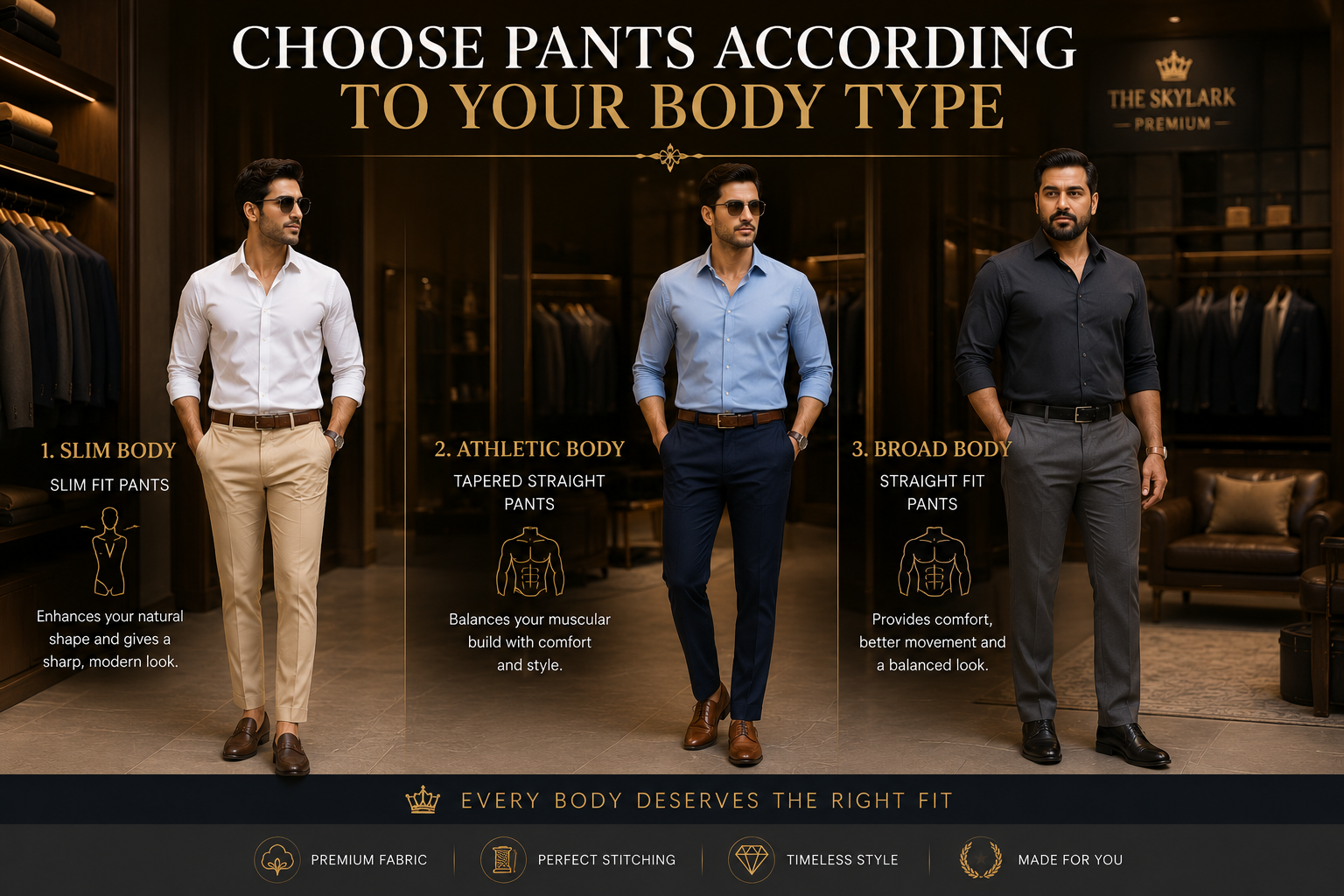 What Is Straight Fit in Pants