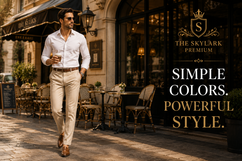 Beige Pants for Office Style