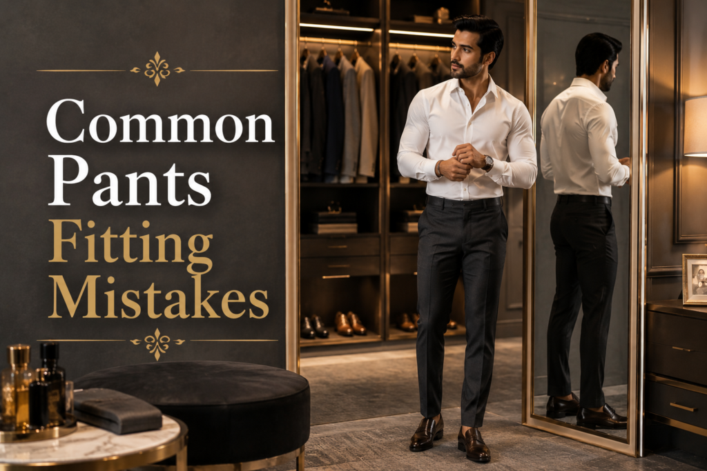 Common Pants Fitting Mistakes Men Make