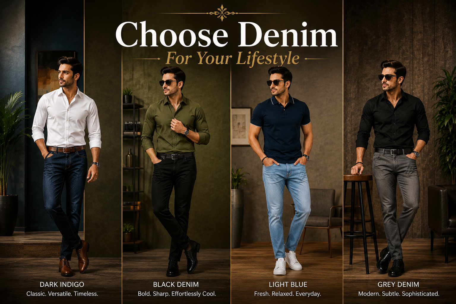 Denim Color Psychology – What Your Jeans Say About You
