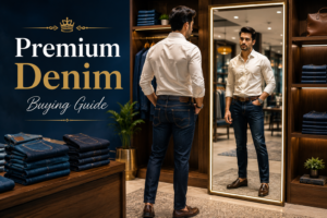 Premium Denim Buying Guide for Men – How to Choose Quality Jeans (2026 Guide)