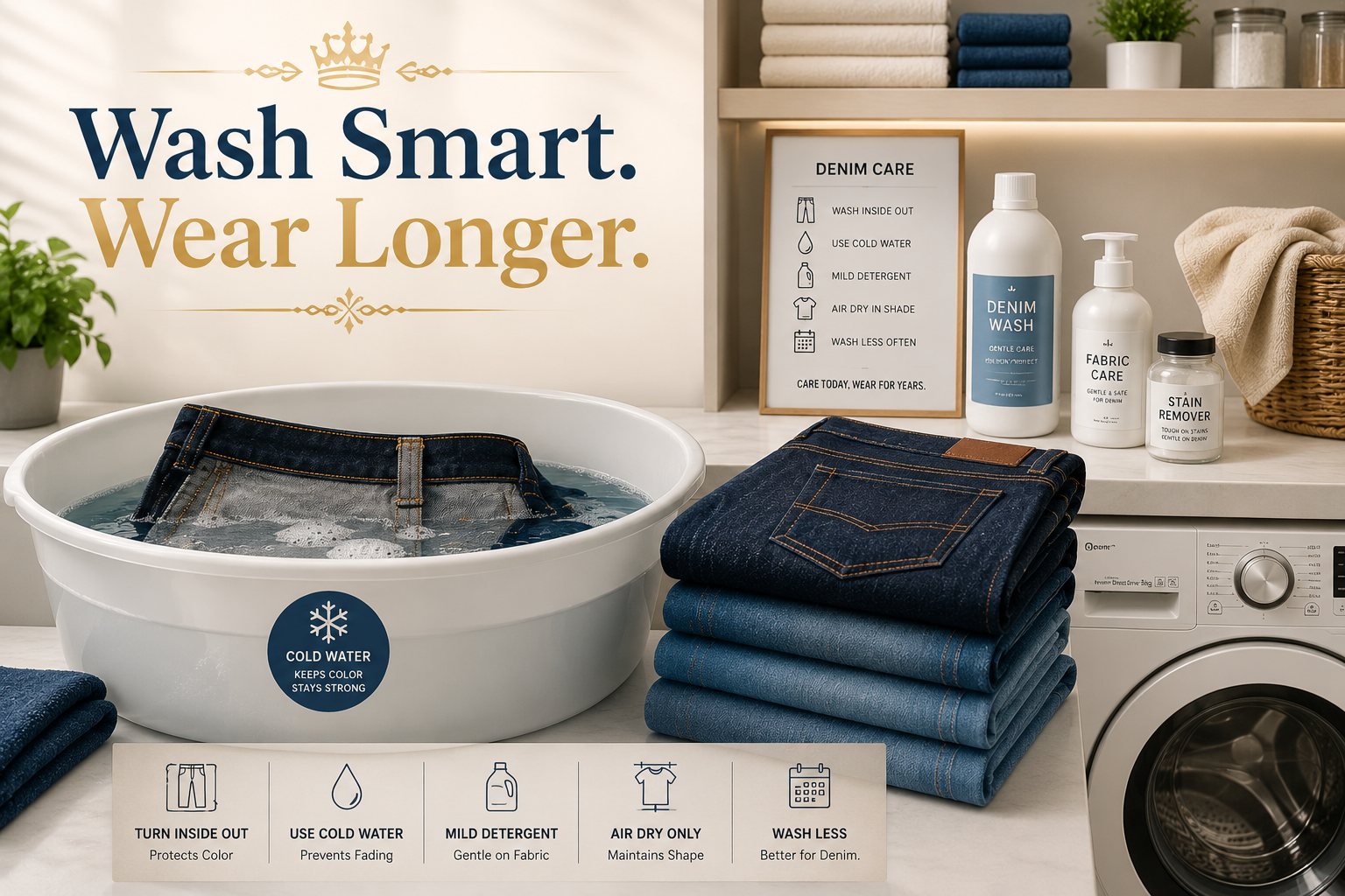 Best Way To Wash Denim Without Fading Color