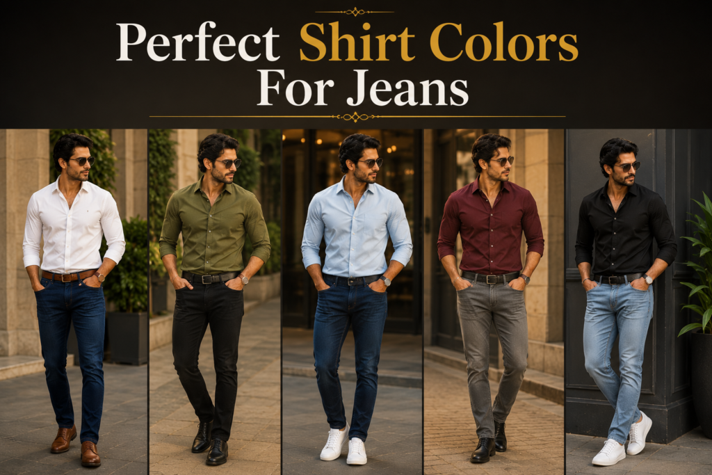 Jeans and Shirt Combination Guide for Men – Create Timeless Denim Style