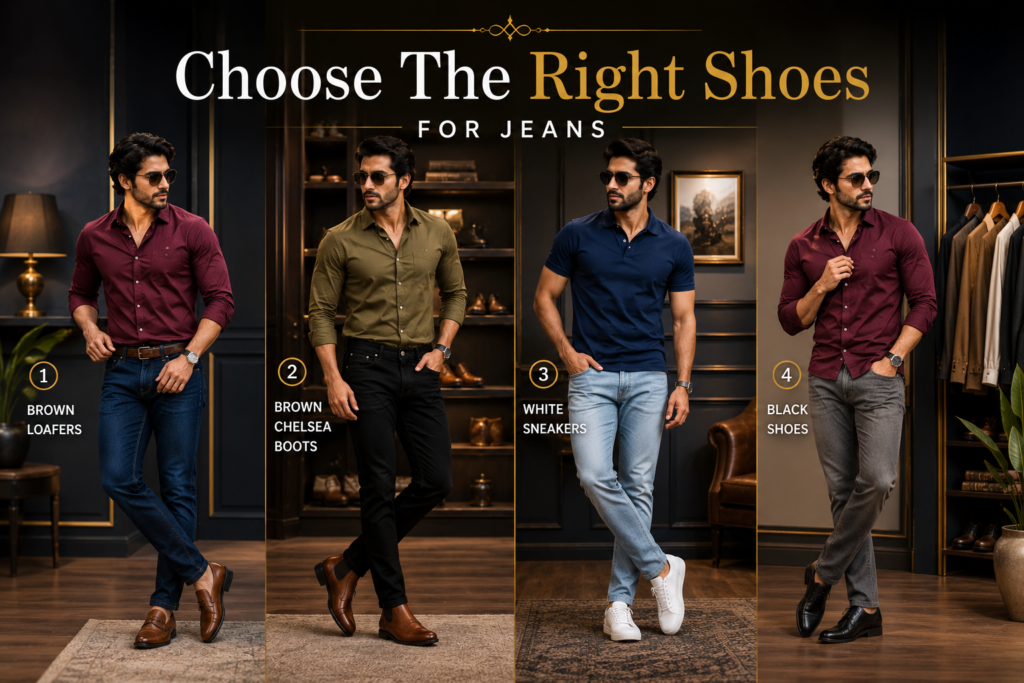 Best Shoes to Wear with Blue Jeans