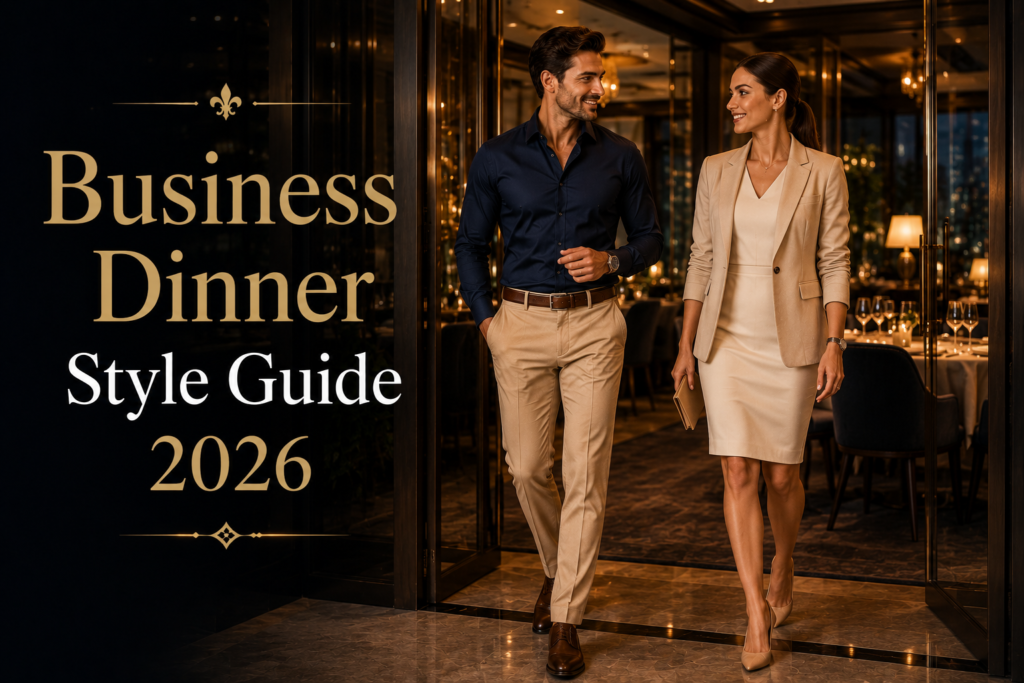 What to Wear for Business Dinner – Premium Gentleman Style Guide (2026)