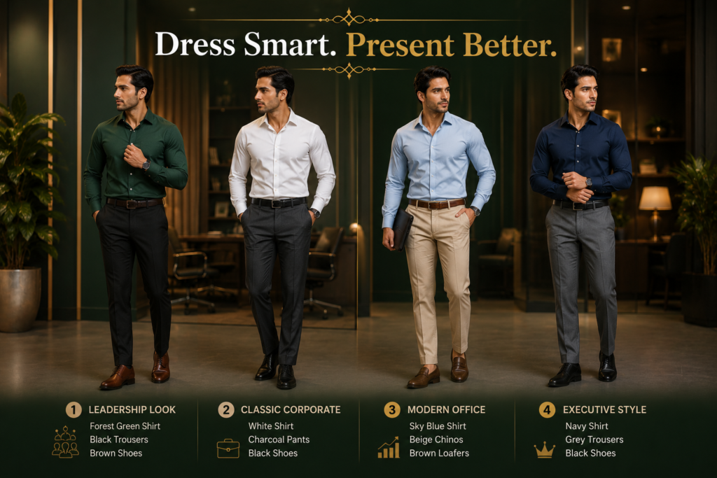 Best Shirt Colors for Office Presentation