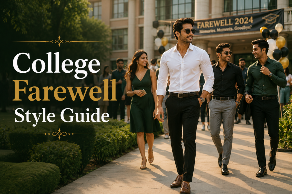 What to Wear for College Farewell – Stylish Farewell Outfit Guide for Men