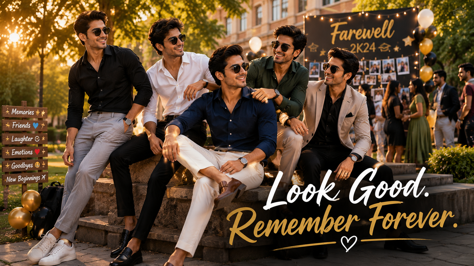 Perfect Shirt Fit Guide for Farewell Look