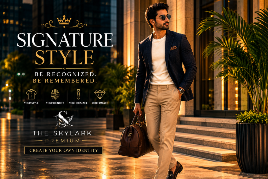 Why Men Develop a Signature Style