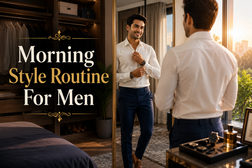Morning Style Routine for Men – Build Confidence Before Your Day Starts