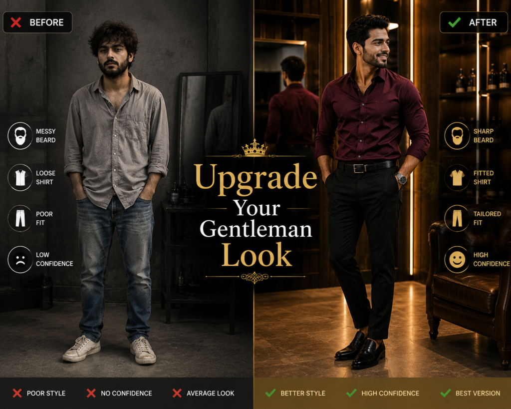 Beard ke sath kaunsi shirt best lagti hai