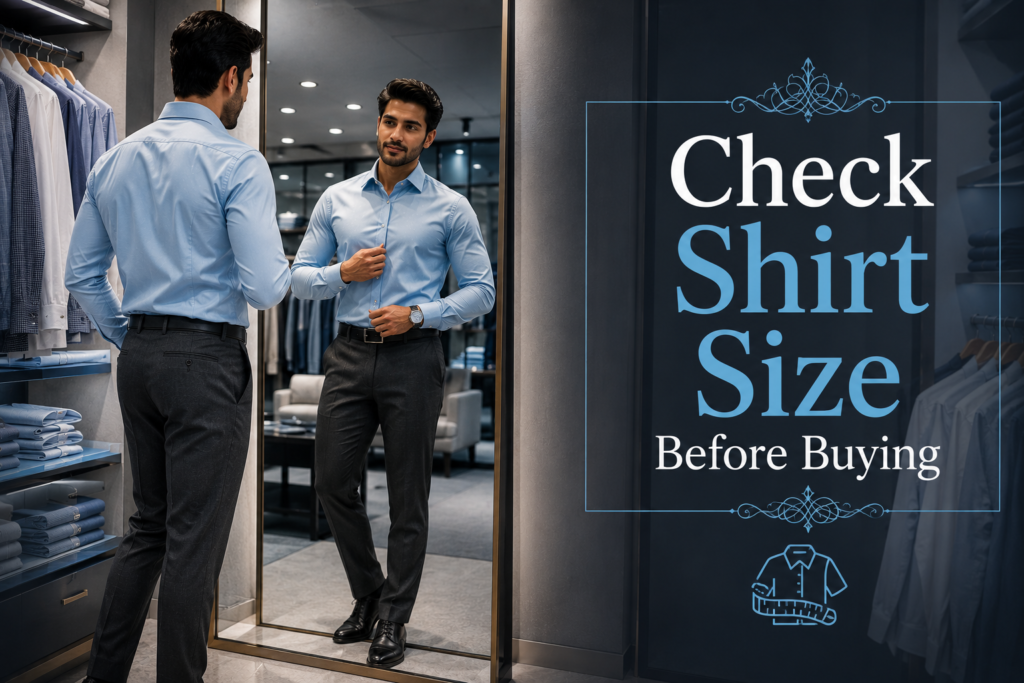How to Check Shirt Size Before Buying β Perfect Fit Guide for Men