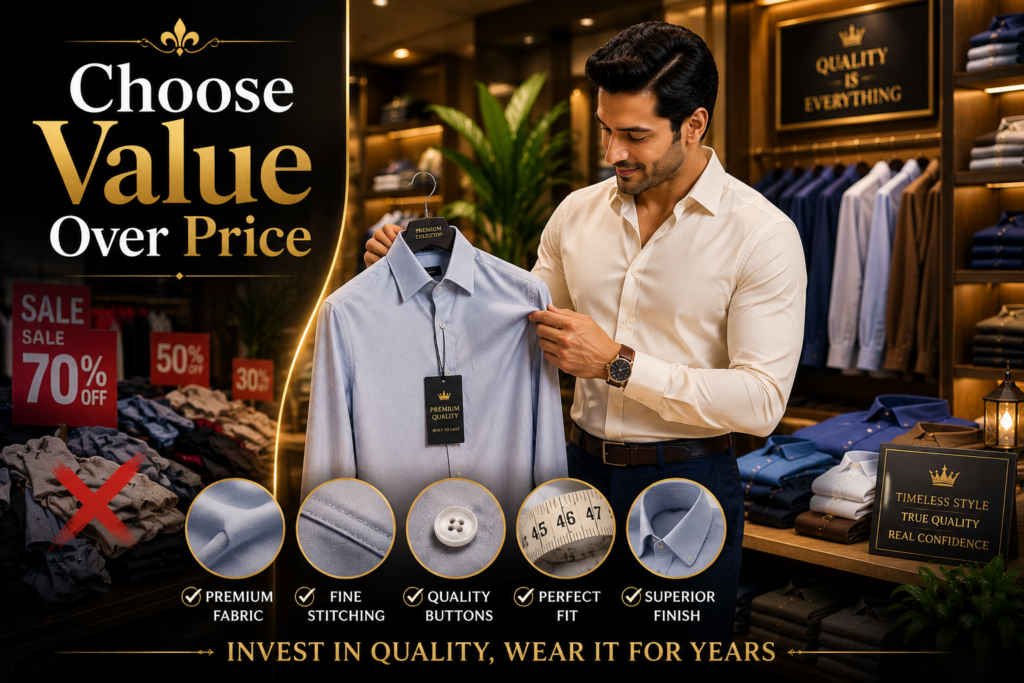 The Modern Gentleman Shopping Rule 👑